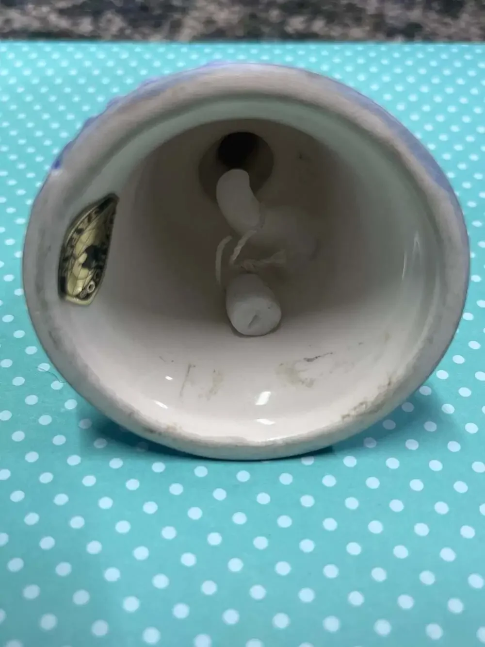 Vintage Napco George Washington 'Spirit of '76' Porcelain Bell